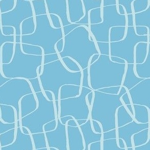 Light blue abstract rounded squares