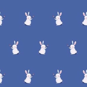 Small Artistic Bunny - Creative Cottontail Illustration