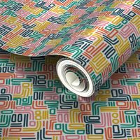 (S) coloured threads