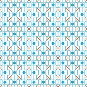 MCM Spots X Dots Blue White Orange