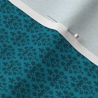 Pretty Blue Damask Design