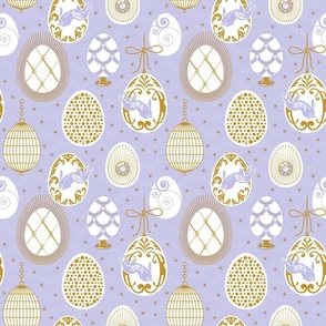  The Gilded Eggs Lilac Small
