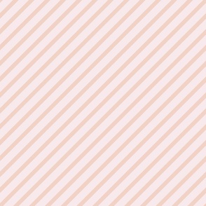 warm minimalism diagonal stripes l pink on blush pink