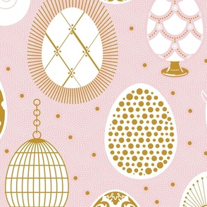  The Gilded Eggs Pink