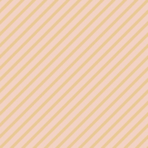 warm minimalism diagonal stripes l brass on  pink