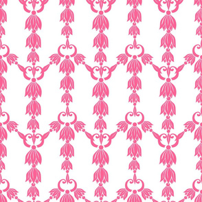 Pretty Pink Damask Design
