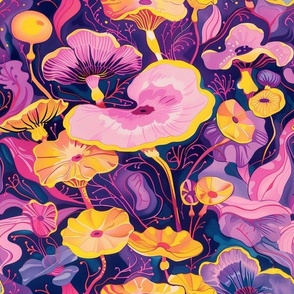 0170 Psychedelic Flowers 