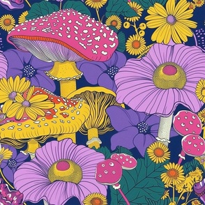 0171 Psychedelic Flowers 