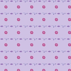 Raspberry crush floral filler lilac