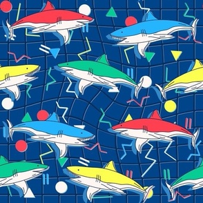 90S SHARKS-RAINBOW