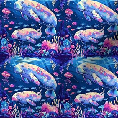Psychedelic Manatees 3