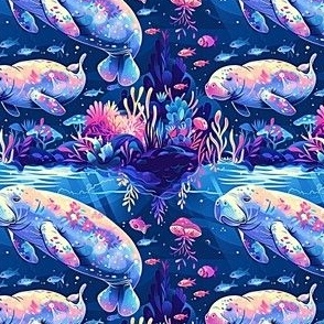 Psychedelic Manatees 3