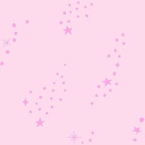 Falling stars in pink background | Small