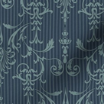 Darcy Island Damask North Sea Medium 