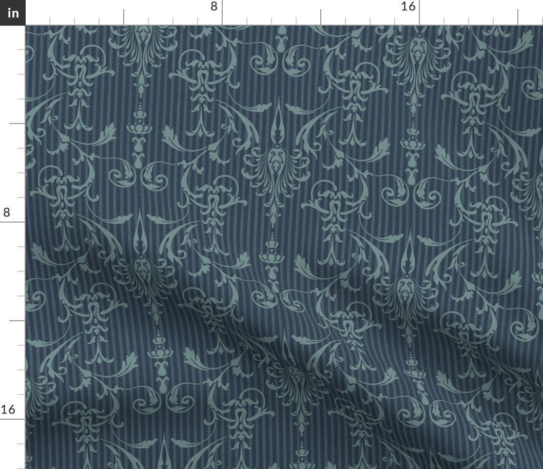 Darcy Island Damask North Sea Medium 