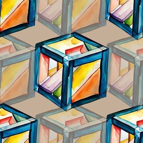 Cube invisible 