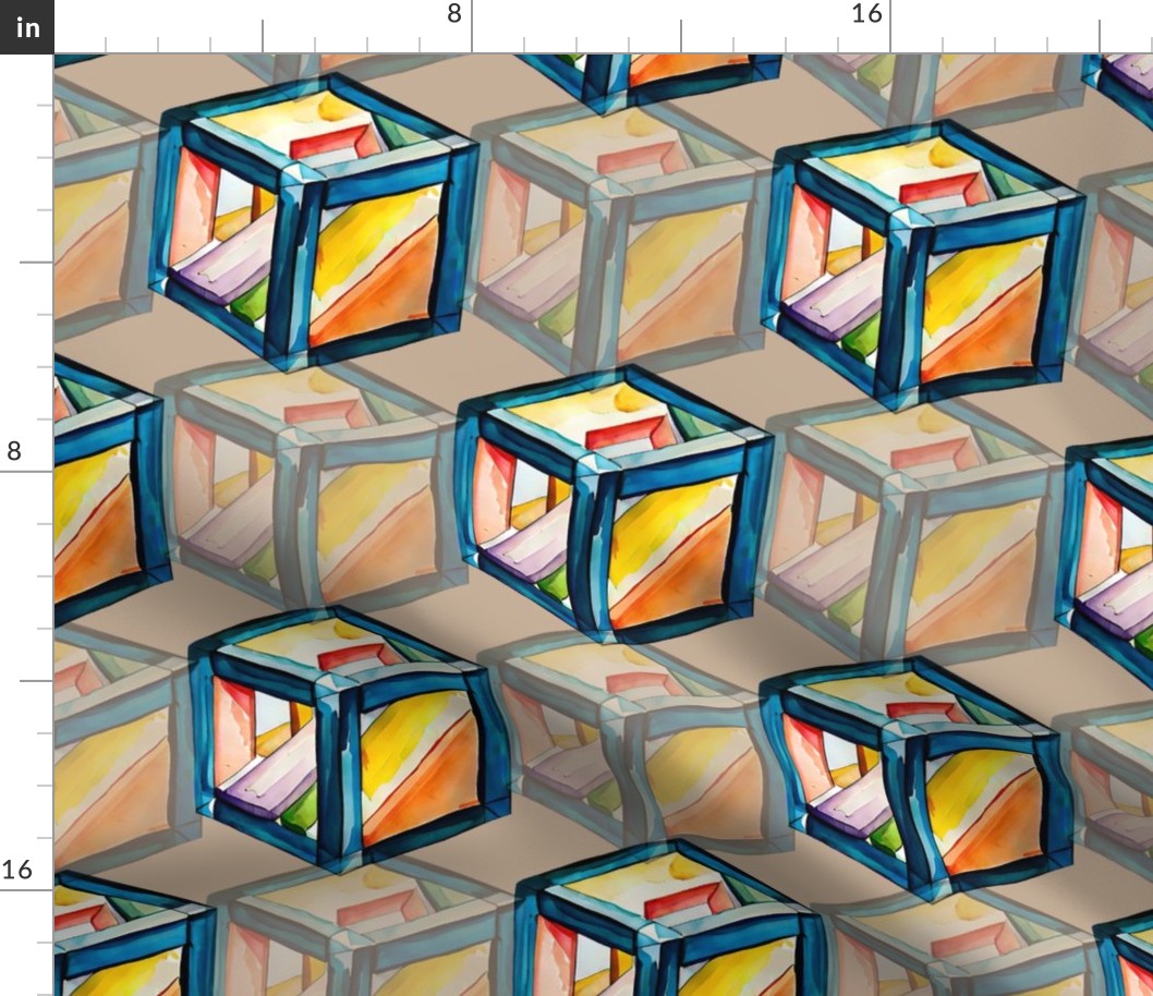 Cube invisible 