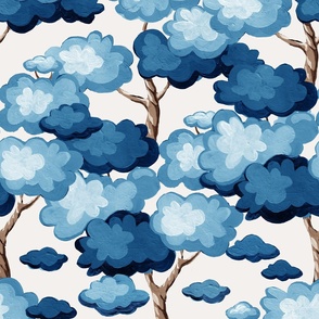 Blue trees 