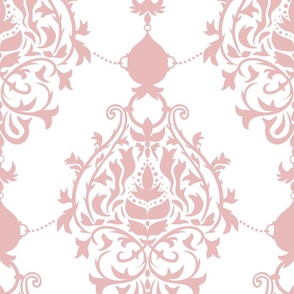 Royal Victorian in Blush Pink - Large Print