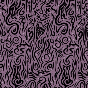 Hidden Cats- Purple
