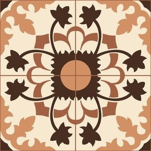 spanish tiles - neutral - jumbo