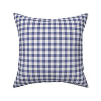 Gingham - blueberry