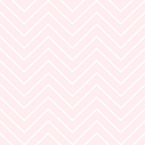 Textured White Zigzag on Soft Pink 