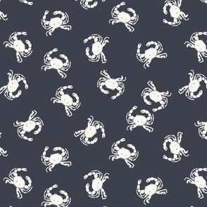 Cute-Crab_Small_Outer space Navy Blue-Cream