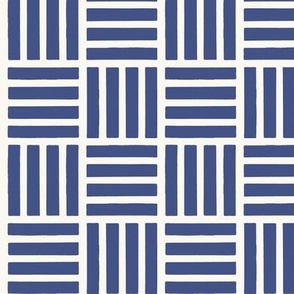 Marine-Life-Stripe-Check_Small_Ultramarine-Blue_Hufton-Studio