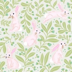 Bunny Hop in Pretty Pink and Green