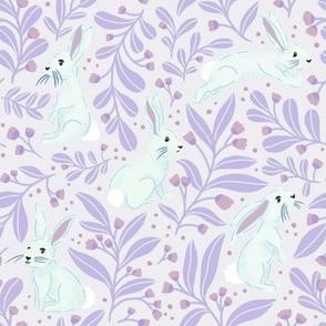 Bunny Hop in Purple and Blue