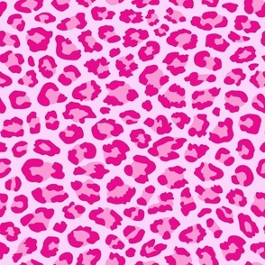 animal print leopard pink