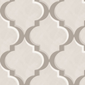 Mosaic Tiles -neutral warm brown