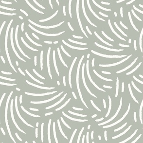 Brush stroke, modern, minimal,Sage green