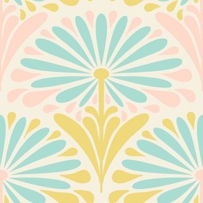 1920s-daisy-flowers-in-soft-pastel-kitschy-1950s-pink-blue-green---XL-jumbo