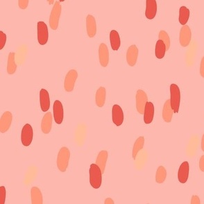 Peachy Confetti in Large Scale