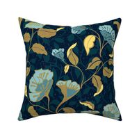 F.Curving_Floral-teal yellow(1)