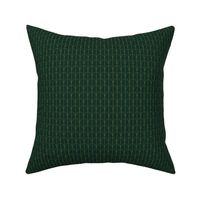 Japonica: Divided  Oval Scales on Forest Green