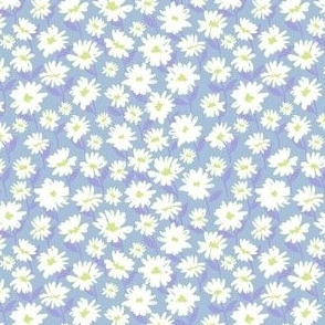 Small // Para: Hand-painted Daisy Flower Field - Pastel