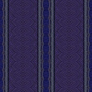 purple geo navy stripe - brushstroke 