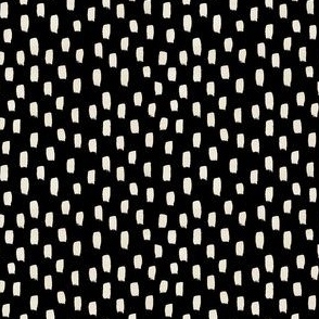 Clustered Dots, Black & White. From Africa