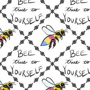 Pansexual Pride LGBTQIA+ Queer Bee Affirmation