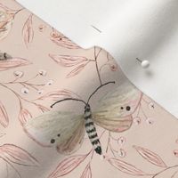 Butterflies - pink (medium)