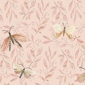 Butterflies - pink (medium)