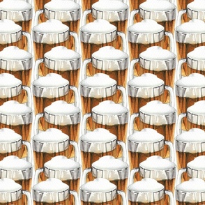 99 Mugs of Beer on the Wall - White