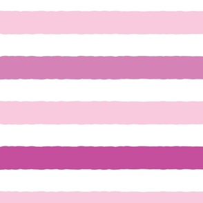 2 inch Tonal Pink Stripes Horizontal
