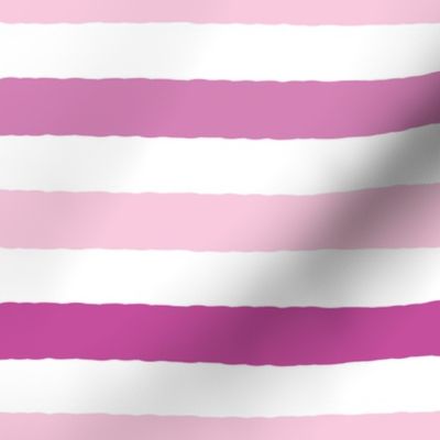 1 inch Tonal Pink Stripes Horizontal