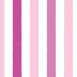 2 inch Tonal Pink Stripes Vertical