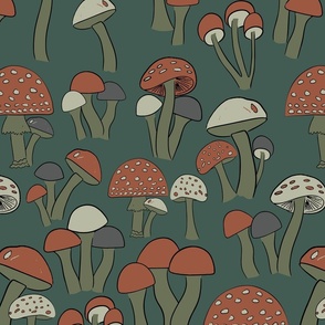 Shrooms_Dk Green