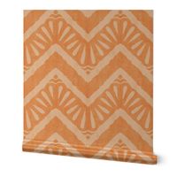 Moroccan Zig Zag in Creamy Caramel